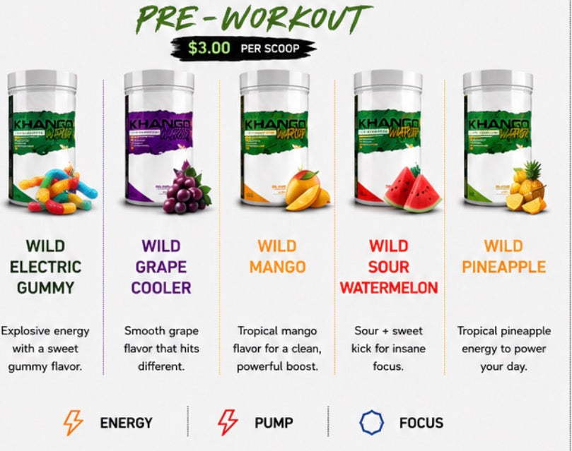 Single Serve Pre Workout
