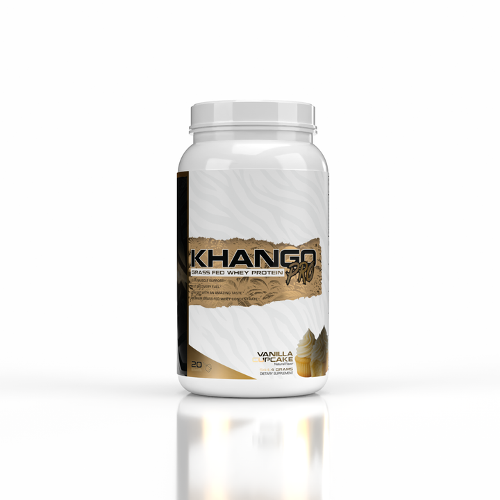Khango® Pro Grass Fed Protein - Vanilla Cupcake
