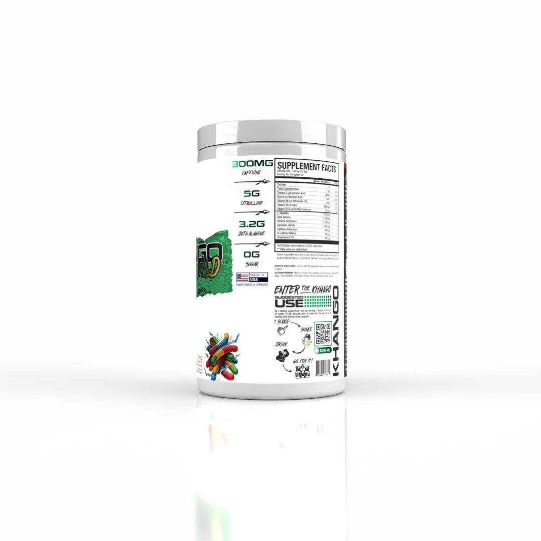 Khango® Wild Preworkout - Electric Gummy