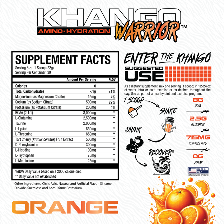 Khango® Warrior Amino - Orange