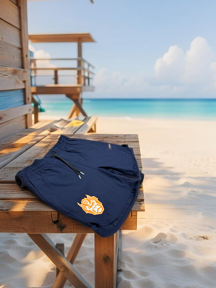 Luka Navy Astros Active Shorts