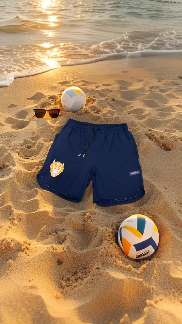 Luka Navy Astros Active Shorts